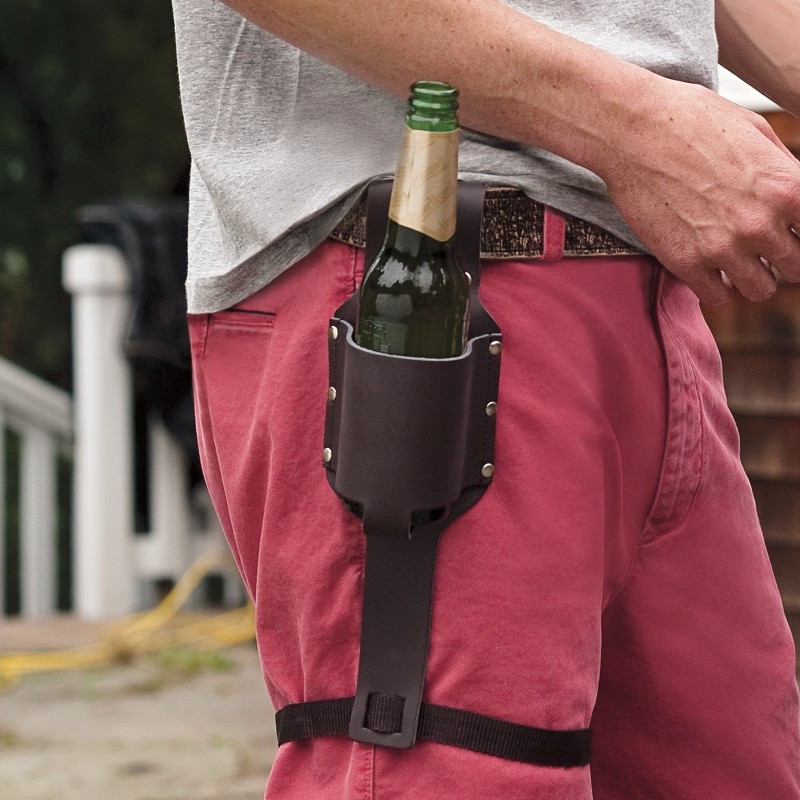 personalizable beer holster