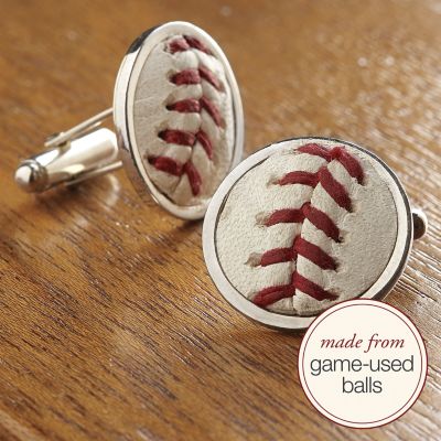 MLB™ baseball stitches cuff links