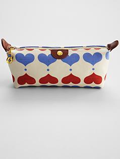 apple & bee organic compact cosmetic bag