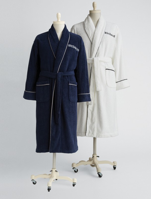 men's five-star terry robe