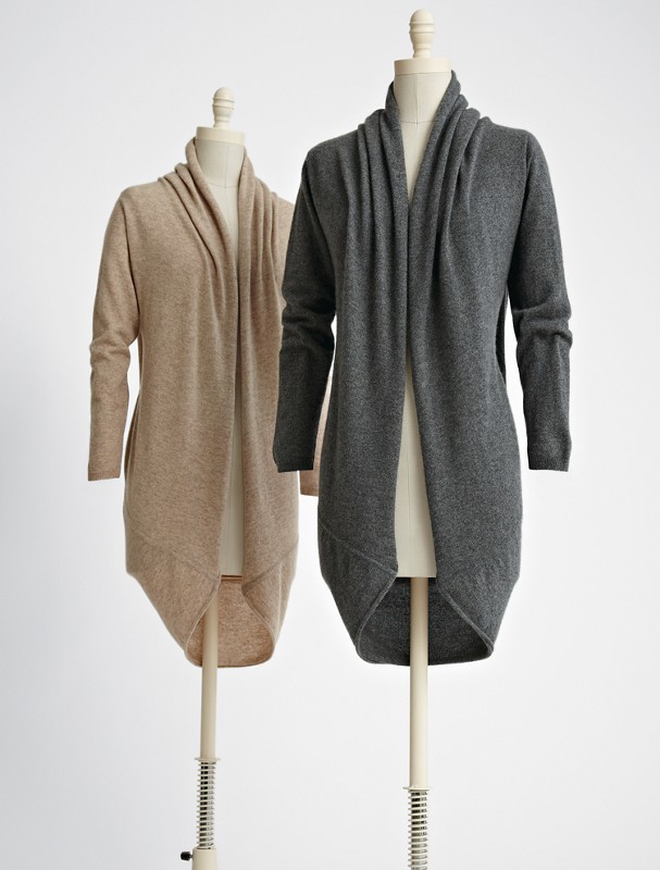 cashmere cardigan