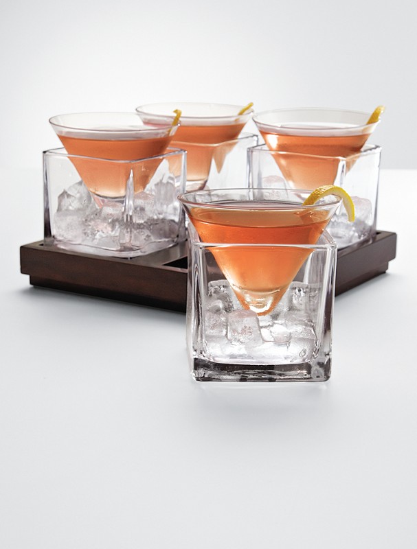cubist martini set
