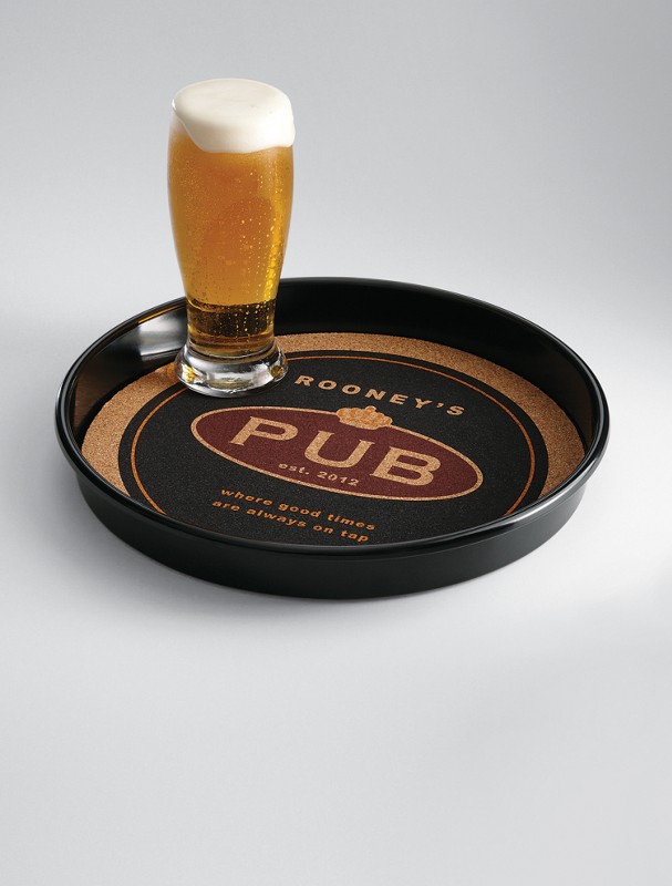 personalized bar tray