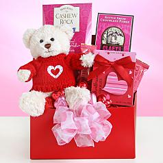 Valentine's Day Love and Cuddles Gift Basket
