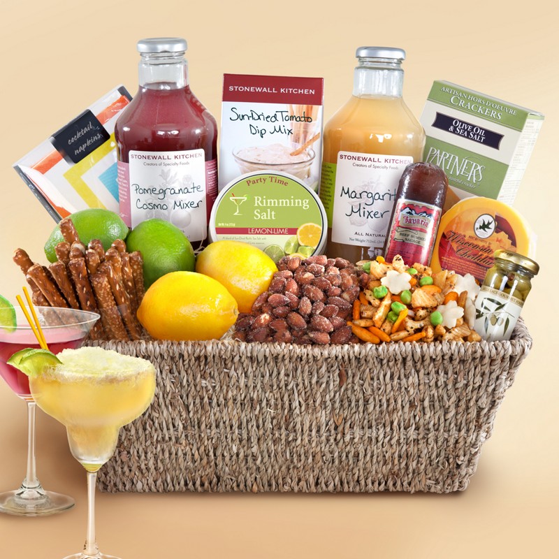 Deluxe Cocktail Gift Basket