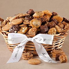 With Sympathy Deluxe Assorted Bites Basket