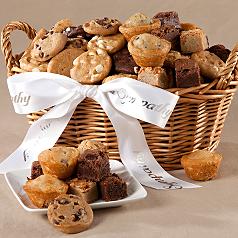 With Sympathy Assorted Bites Basket