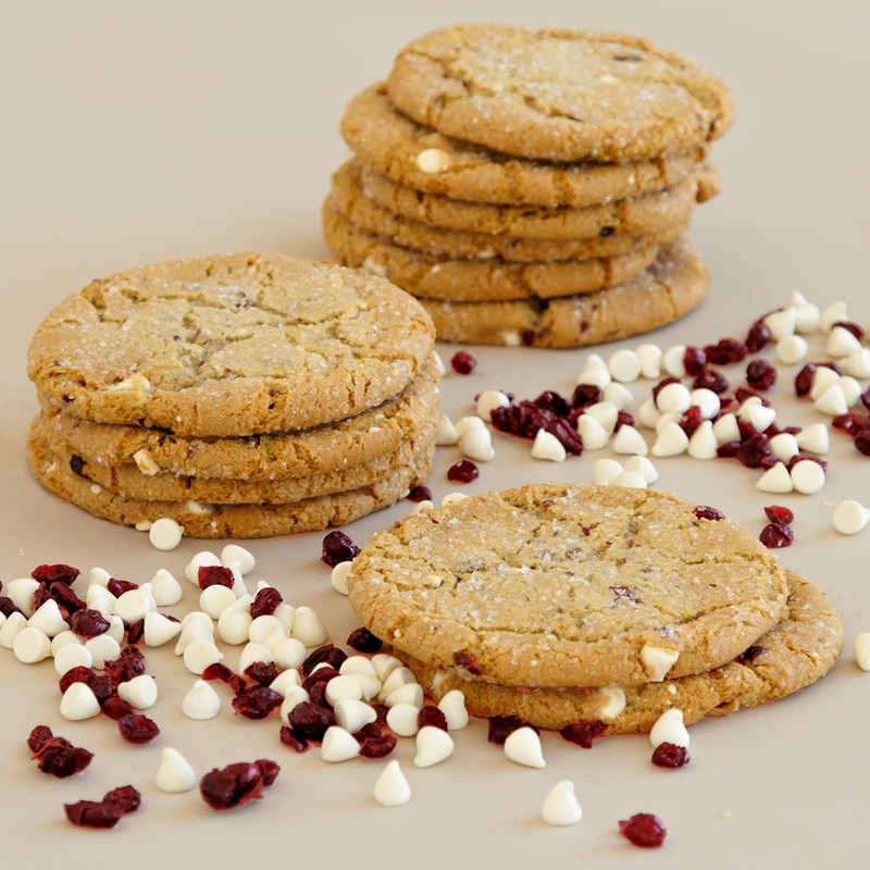Shari's Berries  Giant Gourmet White Chocolate Cranberry Cookies
