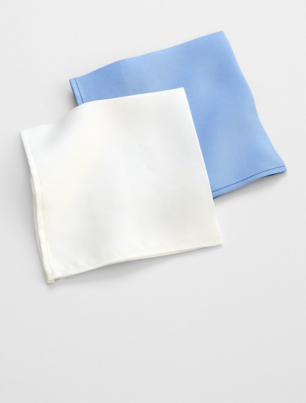 zb savoy silk pocket square set