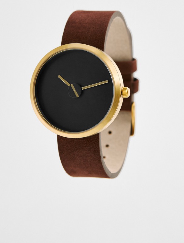 Projects sometimes brass watch