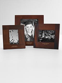 personalized deluxe wood graduation frame