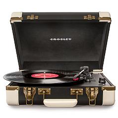 portable turntable + mp3 audio system