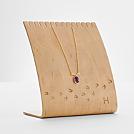 wood jewelry display