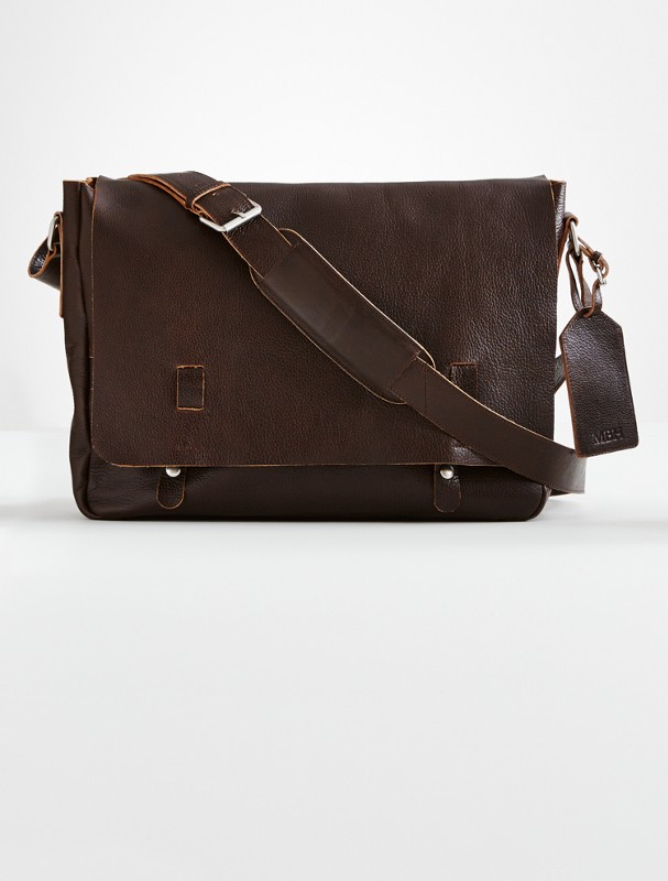 leather messenger bag