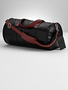 leather duffle bag