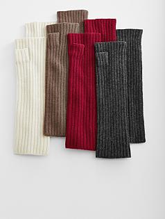 cashmere fingerless gloves