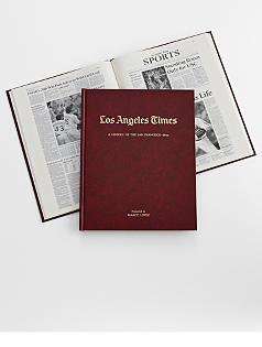 personalized la times sports book