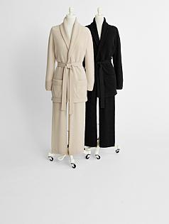 cashmere sweater wrap + pant