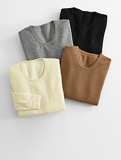 cashmere crewneck sweater