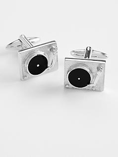 zaunick turntable cuff links