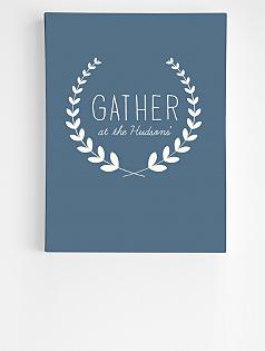personalized gather wall art