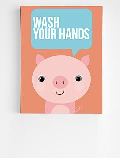 personalized good manners wall art