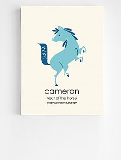 personalized zodiac wall art