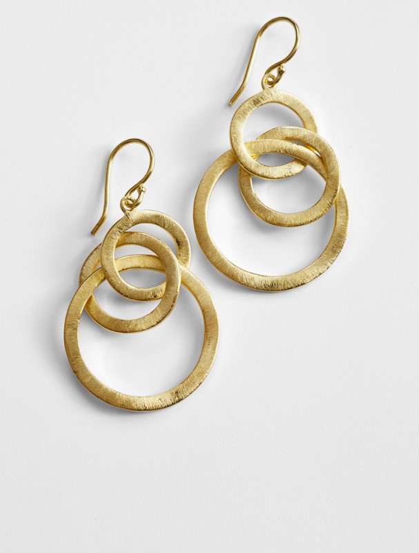 symbolic hoop earrings