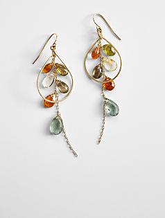 mabel chong mixed stone earring