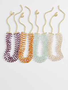 multi strand gemstone necklace
