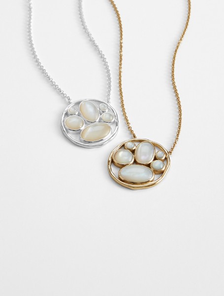 hidden message family necklace