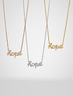 sugar bean hope necklace
