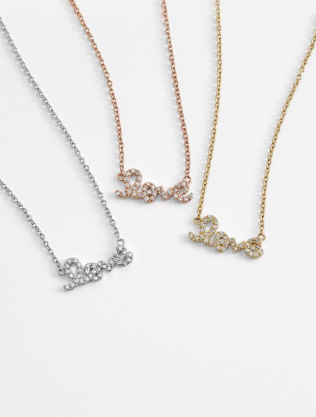 sugar bean love necklace