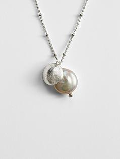 mabel chong coin pearl necklace