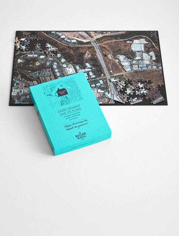 personalized aerial photo puzzle