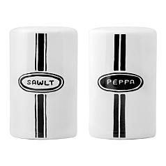 fishs eddy brooklynese "sawlt & peppa" pair