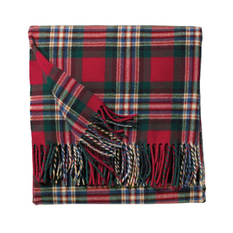pendleton plaid merino throw