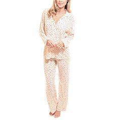 eberjey sleep chic long sleeve pajama set