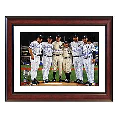 yankees final game autographed photo