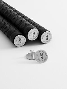 personalized golf link toppers