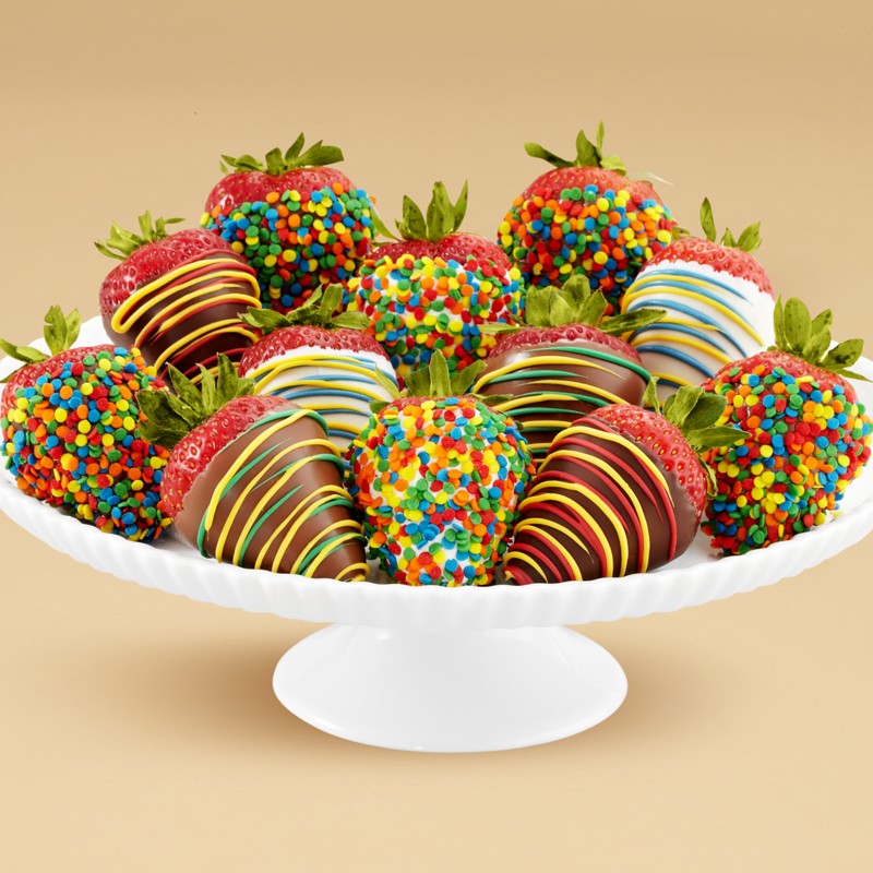 Full Dozen Hand-Dipped Birthday Strawberries