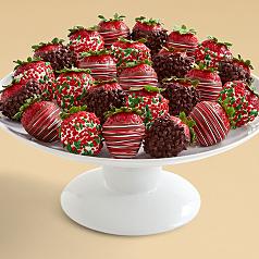 Two Full Dozen Gourmet Dipped Christmas Strawberries