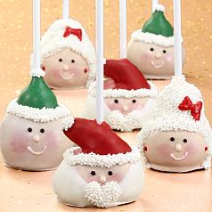 Handmade Christmas Cake Pops