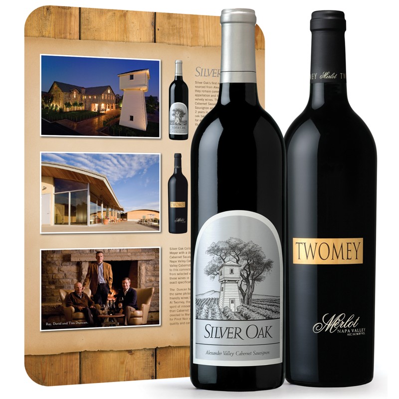 Silver Oak Trophy Reds Wine Gift Set