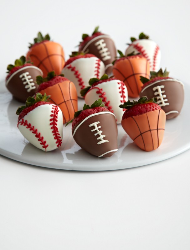 hand-dipped sports berries