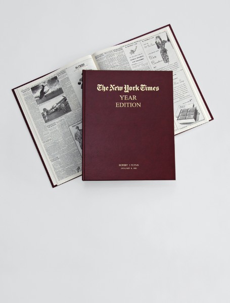 personalized new york times book