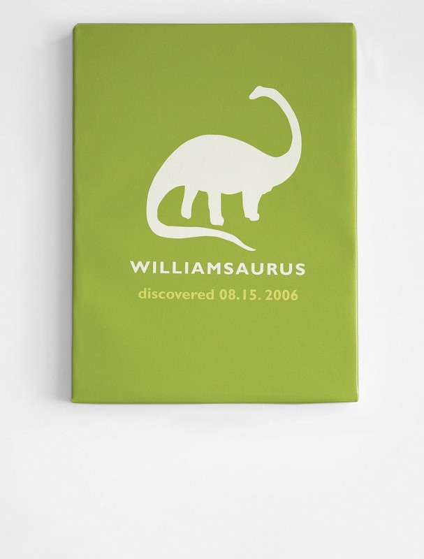 personalized dinosaur wall art