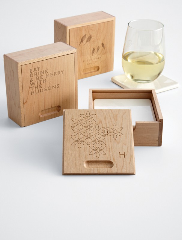 personalized coasters birds