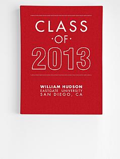personalized class of 2013 wall art