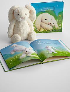 my snuggle bunny personalized book
